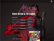 Tablet Screenshot of mickwingert.com